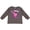 Charcoal, variant on Inktastic I Love Hippos with Pink Hippo and Flowers Boys or Girls Long Sleeve Toddler T-Shirt