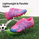 thumbnail image 2 of Tacos de Fútbol Juveniles DREAM PAIRS Talla 3 para Césped Firme Rosas, 2 of 5