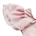 thumbnail image 7 of Moggemol Girls Kids' Basic Short Sleeved Dance Leotard Dress Gymnastics Costumes Pink XXXL, 7 of 7
