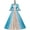 Blue, variant on Royal Blue Princess Gown - Erika & Anneliese Inspired Ball Dress