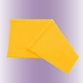 thumbnail image 3 of Men's Cotton Headband Sweatband 5" Wide Size Large Yoga Sports Fitness Made in USA Yellow Mustard, 3 of 5