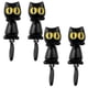 thumbnail image 1 of Aretes de para Niñas EarringCat01 2Pzas Gato Tuerca Negro Silicona., 1 of 4