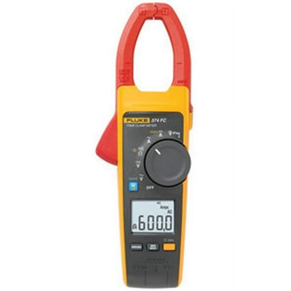 Fluke FL5065983 Fl374FC Clamp 600A AC-DC Trms Wireless