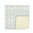 thumbnail image 6 of Dznils Baby Splat Mat for Under High Chair, Waterproof Non-Slip Floor Mat, 53" x 53", Gray Arrow, 6 of 12