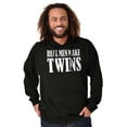 thumbnail image 4 of Funny New Father Real Men Make Twins Hoodie Hooded Sweatshirt Men Brisco Brands X, 4 of 6