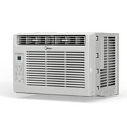 Midea 5,000 BTU Window Air Conditioner, Cools Up To 150 Sq Ft, Remote, Programmable Timer, White