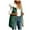 Z2-Green, variant on larppty Long Fleece Vest Women Sleeveless Sherpa Jacket Winter Cloting for Women Warm Button Down Coat Outerwear (AG, L)