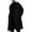 Black, variant on Zpanxa Men's Button Front Hooded Jacket Solid Color Casual Long Sleeve with Pockets Outerwear Lightweight Fall Coat for Daily Commute and Coffee Outings