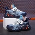 thumbnail image 4 of Zshosam Toddler Boys Shoes Toddler Shoes Boys Girls Lightweight Sneakers Shoes Casual Walking Shoes Size 1,(Light Blue Big Kids 1), 4 of 9