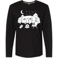thumbnail image 3 of Inktastic Camper In A Star Filled Night Long Sleeve T-Shirt, 3 of 5