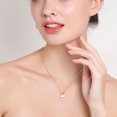 thumbnail image 3 of Collar de perlas para niñas en perlas de 6 mm, lindo collar de colección de animales, joyería fina para mujeres, 3 of 5