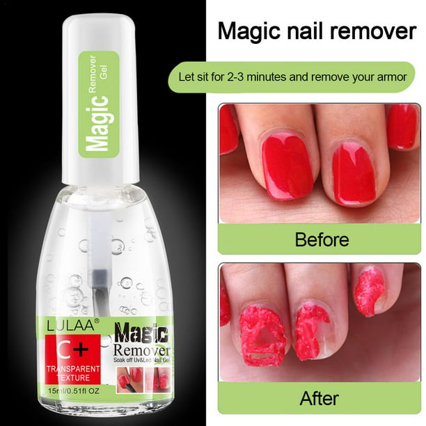 Specialiteit parallel Namens Younar 15ml Magic Nagellak Remover Burst UV & LED Gel Soak Off Remover Gel  Polish Remover voor Manicure snelle Gezonde Nail Cleaner - Walmart.com