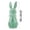 Green, variant on High-End Easter Bunny Statue with Bow, Soft Flocked Foam Decoration for Home Garden, Courtyard, Children's Room, Holiday Celebrations, and Gift Wrapping