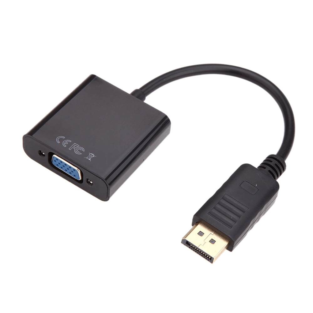 HOT 1080p DP DisplayPort Male to VGA Female Converter Adapter Cable Stock EN