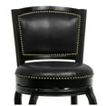 thumbnail image 2 of Boraam 29" Harris Memory Swivel Bar Stool in Black-Cherry, 2 of 3