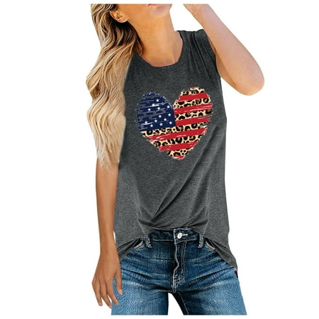 

Fsqjgq Satin Tops Women Independence Day Blouse Basic Top Blouse Bra Camisoles Women Girls Undershirts Womens Vest Puffer Vest Women Polyester Grey Xxl