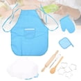 thumbnail image 1 of Fosa Rôle de Chef pour Enfants, Prévient les Brûlures Jeu de Rôle de Chef, Renforce la Compétence et la Confiance Sangles Réglables pour Enfants Filles Cuisine Maison, 1 of 8