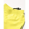 thumbnail image 2 of Nike Swim Boys' Big Swoosh Solid Lap Volley Short Swim Trunk, Lemon Venom Obsidian, Medium, 2 of 3