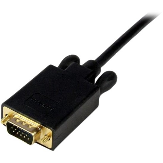 StarTech 6ft Mini DisplayPort to VGA Adapter Converter Cable - Black