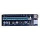 thumbnail image 2 of JShteea Blue PCI-E Express 1x a 16x Riser Card 6Pin USB 3.0 Cable para BTC Miner, 2 of 5