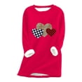 thumbnail image 2 of Puntoco Sudadera con estampado de forro polar grueso para mujer Ropa interior cálida Liquidación Puntoco Puntoco-7254, 2 of 3