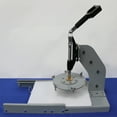 thumbnail image 1 of INTBUYING Pizza Dough Press Machine Pastry Press Machine Manual Press Machine Adjustable Thickness Stainless Steel, 1 of 8