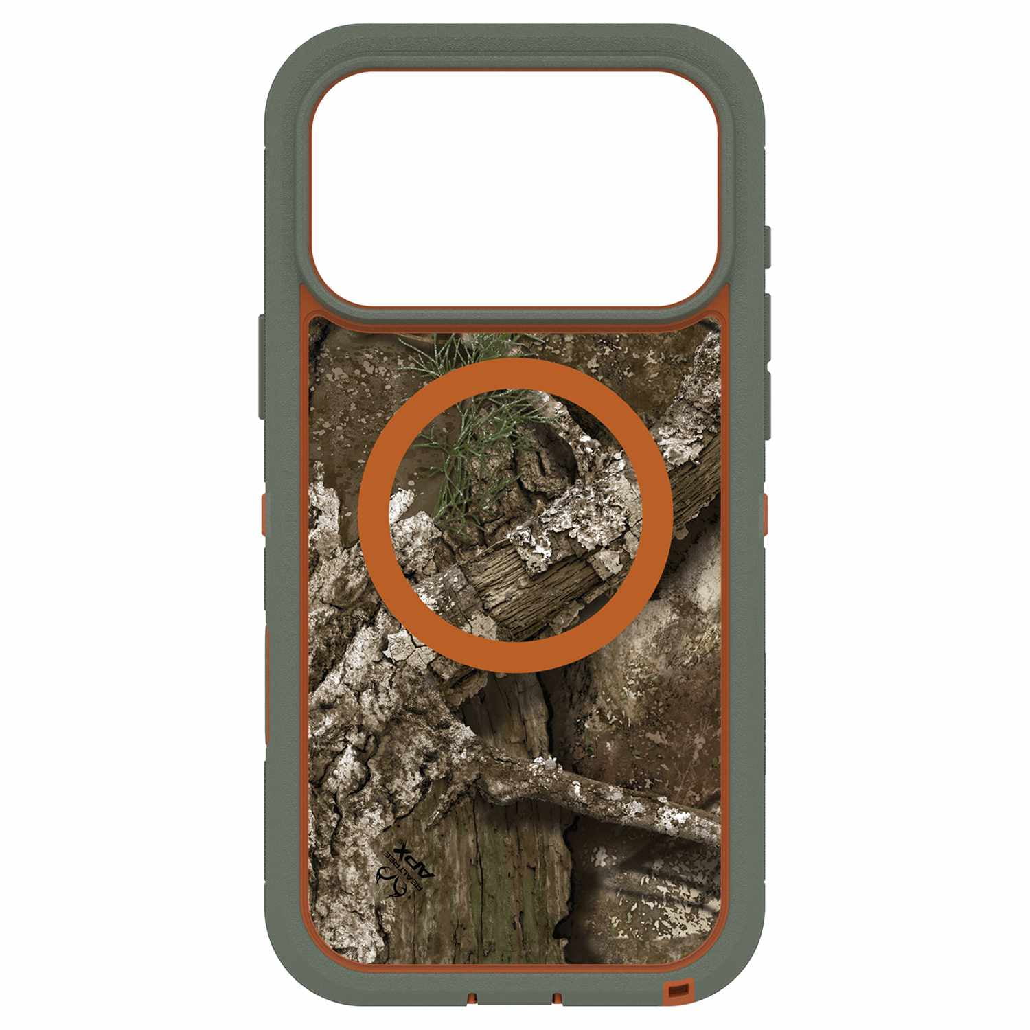 OtterBox Defender Pro XT Clear MagSafe Case w/Camera Control Realtree Apx (Green) for iPhone 17 Pro