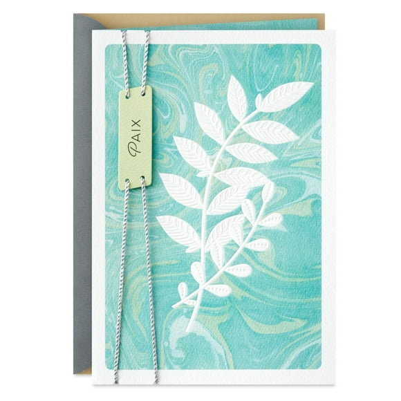 Carte de condoléances – Hallmark (Paix)