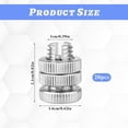 thumbnail image 3 of 20 Pieces Split Bolt Joint Clamp Wire Connector Electrical Fence Connector Aluminium Alloy for Multiple Electric Fence, 3 of 7