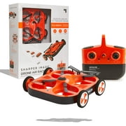 Sharper Image Toy RC Drone Air Racer Dual-Function Vehicle, 2.4 GHz.