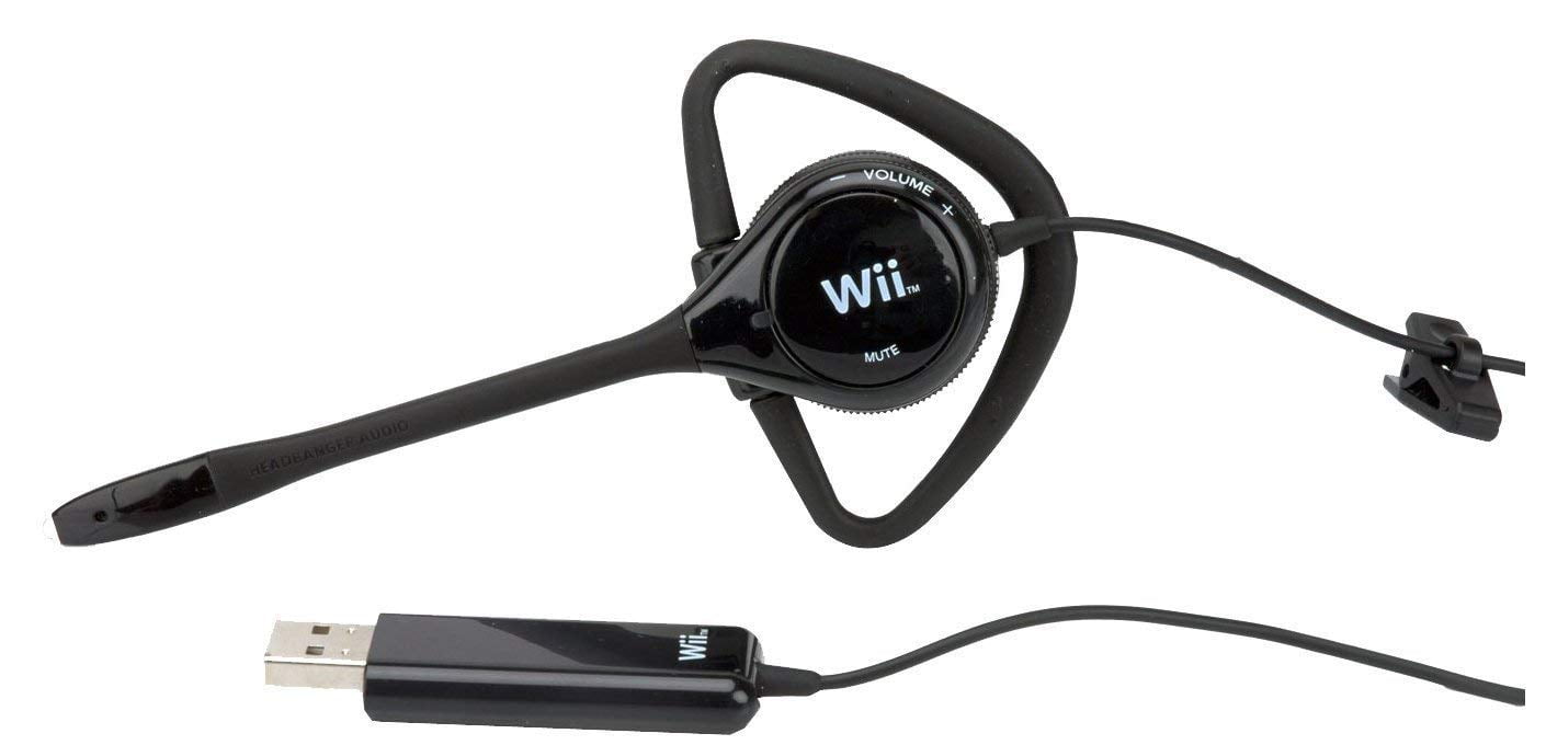 Gaming Headset with Microphone for Wii 