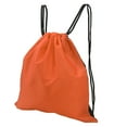 thumbnail image 1 of Drawstring Backpack, Oxford Cloth Material Light Weight Gym Sack  For School Rose,Fluorescence,Yellow,Orange, 1 of 8