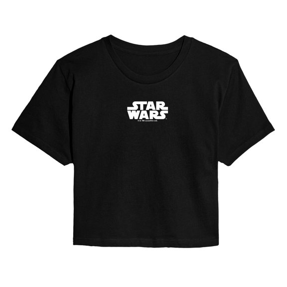 Star Wars - Logo - Juniors Cropped Tee