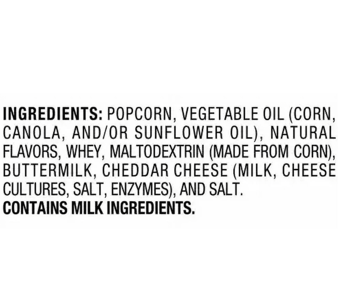 Smart food Popcorn, White Cheddar, 1 Oz Bags, Pack of 12, Bundled by Shoppyway