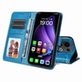 thumbnail image 2 of Funda tipo cartera GANGXUN para OPPO Reno 14 5G , diseño girasol, cuero PU, soporte, cierre magnético, tarjetero, 2 of 5