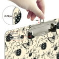 thumbnail image 4 of ALAZA Plastic Clipboard A4 Letter Size Decorative Clipboards for Students Women Men 9" x 12.5" Retro Butterfly Grapes, 4 of 6