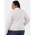 thumbnail image 4 of Time and Tru Women's and Women's Plus Denim Jacket, Sizes XS-4X, 4 of 5