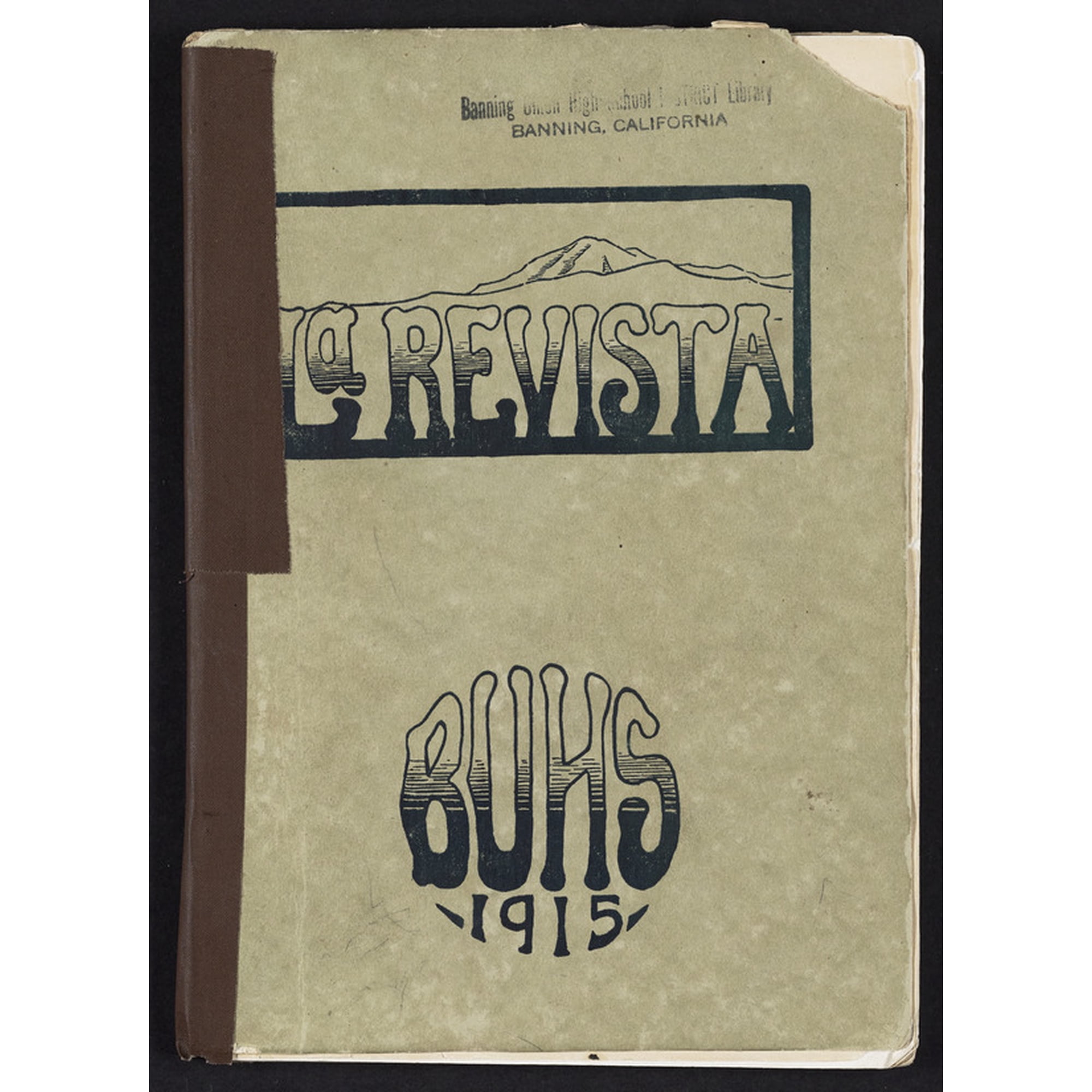 (Custom Reprint) Yearbook: 1915 Banning High School - San Gorgonian Yearbook (Banning, CA)