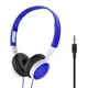 thumbnail image 2 of Auriculares con graves profundos, retardo cero, sensibilidad de 103 dB, reducción de ruido, interfaz de 3,5 mm azul profundo sin micrófono, 2 of 5