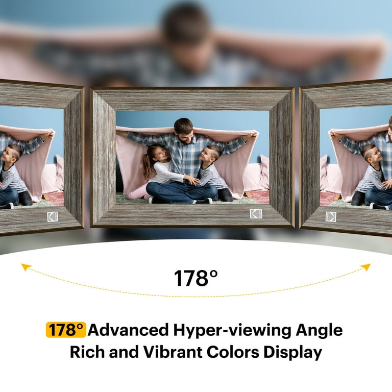 Kodak 10.1-inch Digital Photo Frame, Touchscreen, Wi-Fi