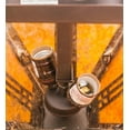 thumbnail image 2 of Meyda Tiffany 163127 Prairie Loft 2 Light 19" Wide Semi-Flush Ceiling Fixture - MultiColor, 2 of 7