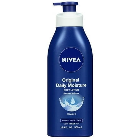 Nivea Original Moisture Body Lotion Normal to Dry Skin (Pack of 4)