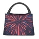 thumbnail image 1 of Fotbe Fireworks3 Bolsa Térmica Portátil con Estampado, Bolsa de Entrega de Alimentos Aislada, Bolsa Reutilizable de Gran Capacidad para Comidas y Supermercado, 1 of 6