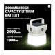 thumbnail image 5 of "Lámpara Camping Luz Solar Linterna Potente Luces IluminaciónBELUG  blanca ", 5 of 5
