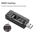 thumbnail image 3 of 3X USB Tester Current Voltage Charger Capacity Tester Volt Meter Display USB Current Voltage Test Card Adapter, 3 of 5