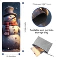 thumbnail image 4 of Christmas Yoga Mat Towel with Storage Bag, 72.8"x26.8" - Suitable for Yoga, Pilates, Fitness - Yoga Blanket, Yoga Towel, Yoga Mat Towel Included, 4 of 6
