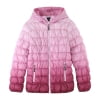 thumbnail image 2 of Krumba Girl's Zip Off Gradient Water Resistant Puffer Jacket Violet 128, 2 of 10