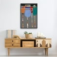 thumbnail image 6 of Tall Tulips Framed Premium Gallery Wrapped Canvas - Ready to Hang - 25 x 37 - Black Floating Frame, 6 of 9