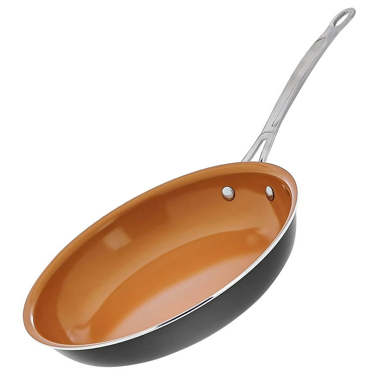 Gotham Steel 9.5 inch Frying Pan, Nonstick Copper with Durable