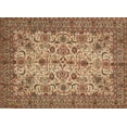 thumbnail image 1 of Ahgly Company Machine Washable Indoor Rectangle Traditional Dark Sienna Brown Area Rugs, 6' x 9', 1 of 7